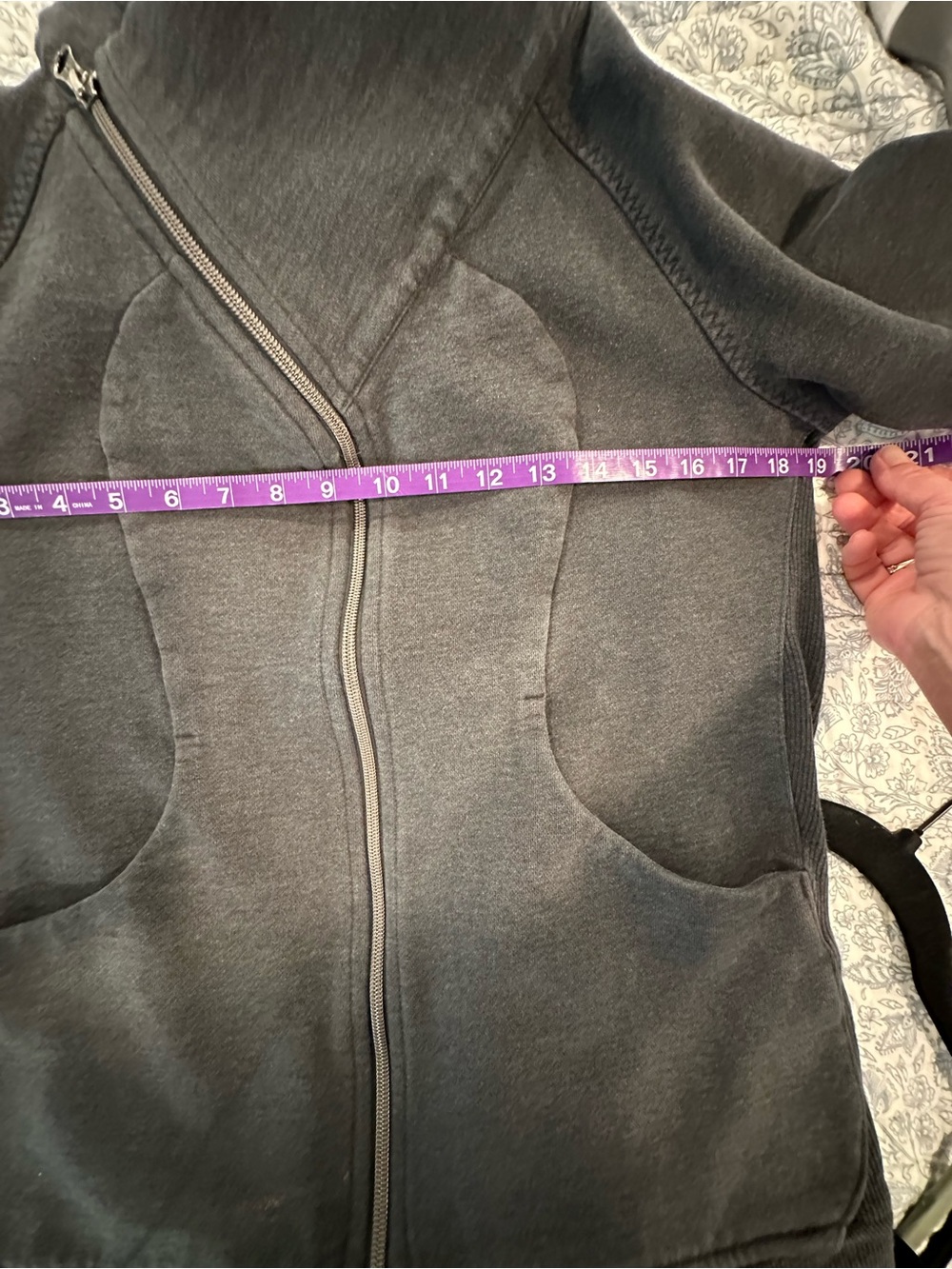 Lululemon heavy zip up jacket. - Picture 7 of 8